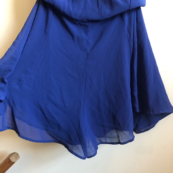 Blue chiffon romper - Picture 4 of 5